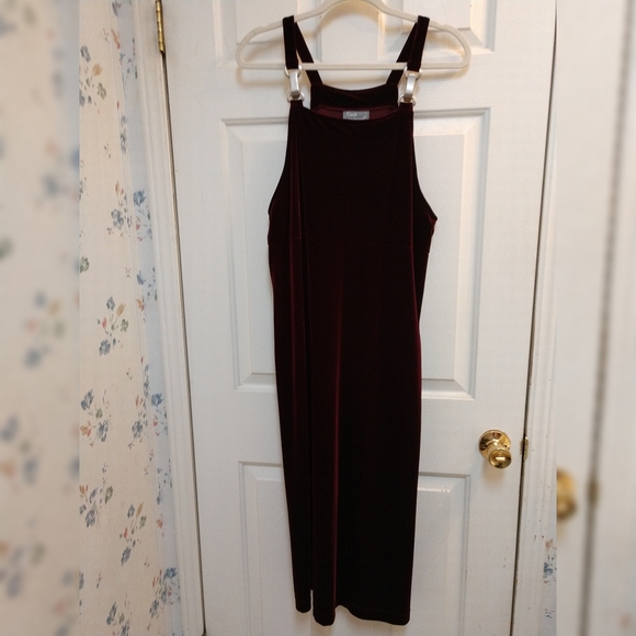 Carol Anderson Dresses & Skirts - Vintage Carol Anderson Petites Velour Romper dress